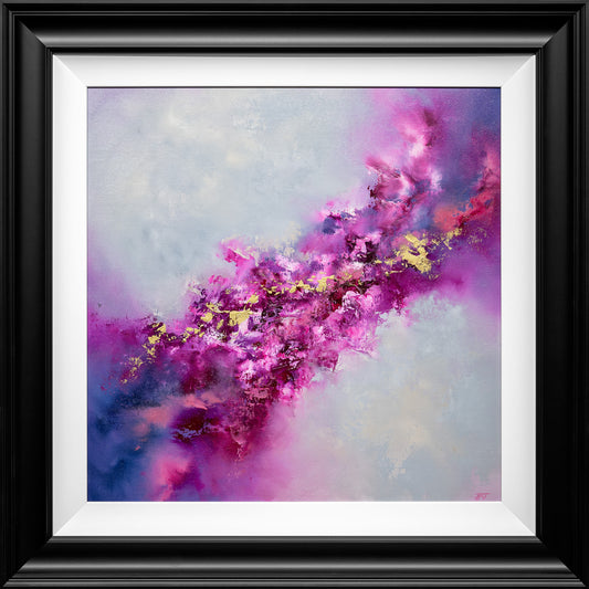 Pink Enigma original painting by Jaimie Volkaerts