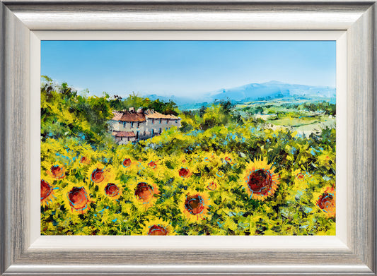 Tuscan Sunflowers original painting by Gary Sams