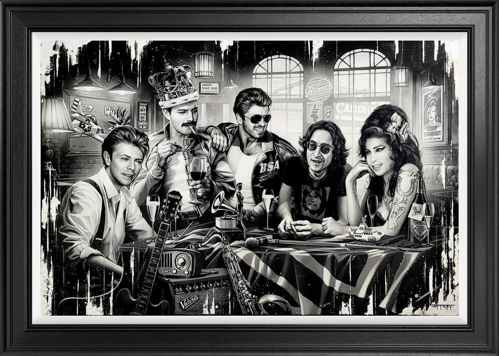 Afterparty limited edition canvas print by Ben Jeffery