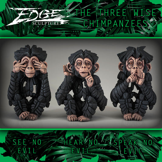 Edge Sculpture Baby Chimpanzee bundle by Matt Buckley