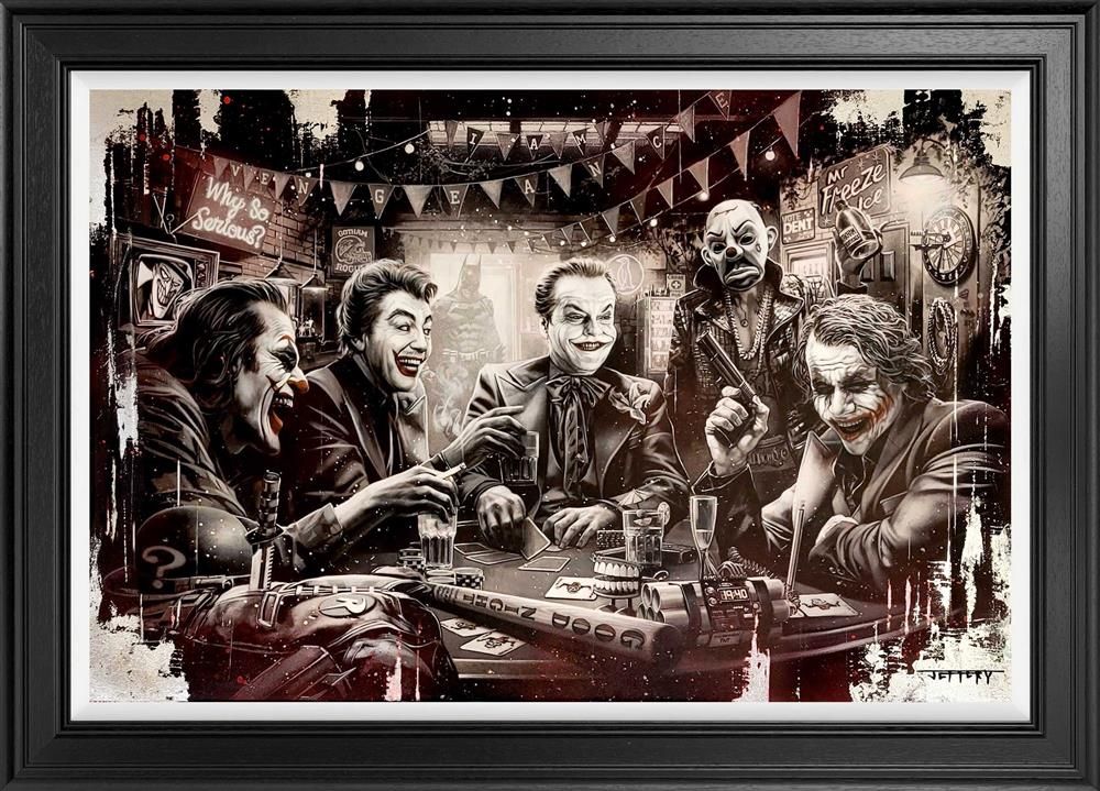 Caught Jesters limited edition print by Ben Jeffery