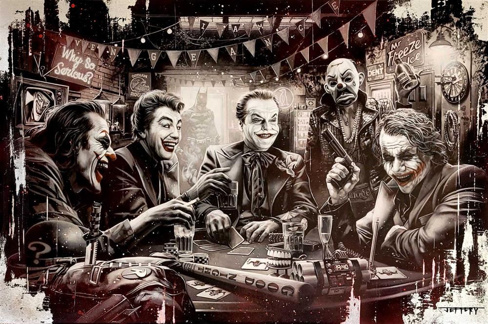 Caught Jesters limited edition print by Ben Jeffery