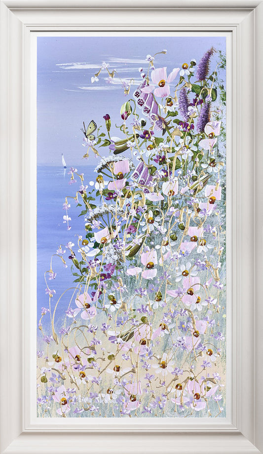 Enchanting Springtime V original painting by Mary Shaw