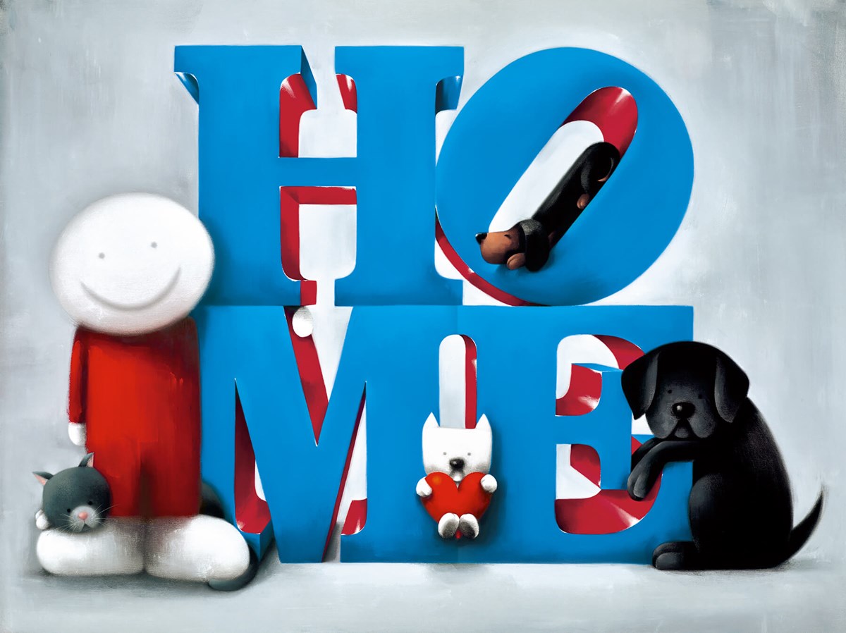 Home Sweet Home limited edition print by Doug Hyde