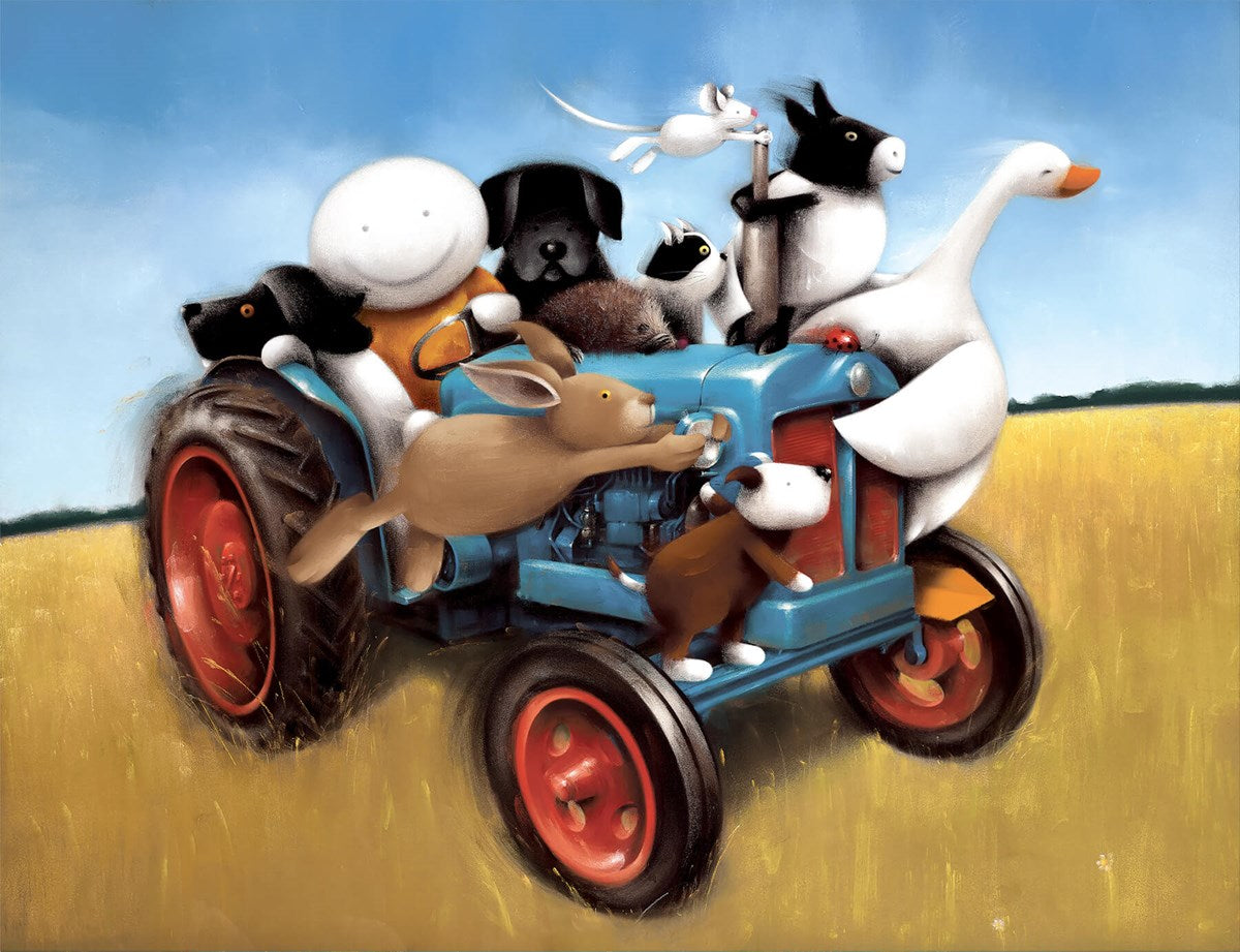 Joyride limited edition print by Doug Hyde