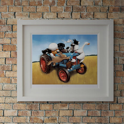 Joyride limited edition print by Doug Hyde