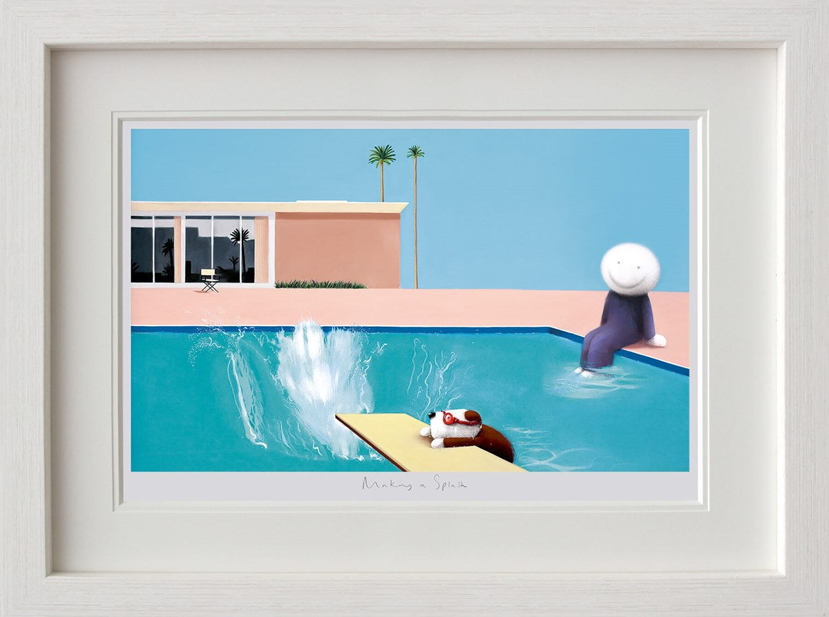 Making a Splash limited edition print by Doug Hyde