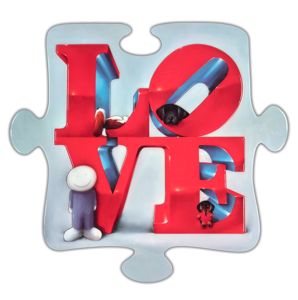 Piece of Love limited edition print by Doug Hyde