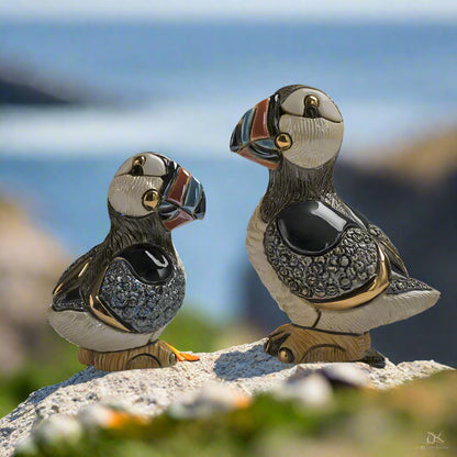 Puffin Family by De Rosa