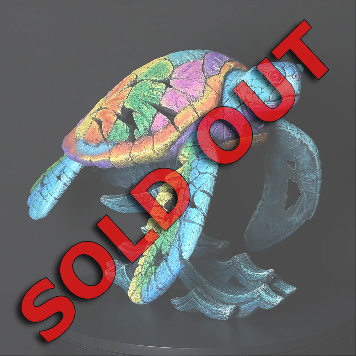 Edge Sculpture Sea Turtle Reef limited edition 100 by Matt Buckley