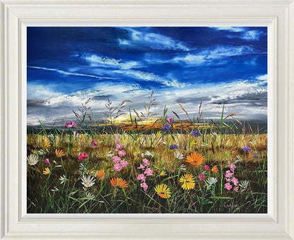 Sunrise Meadows limited edition print by Kimberley Harris