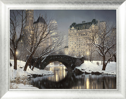 Twilight In Central Park framed print by Rod Chase