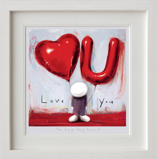 You Have My Heart limited edition print by Doug Hyde