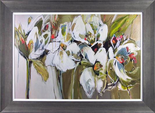 Spring Blooms framed print by Angela Maritz